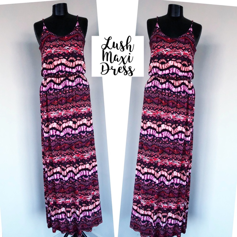 Lush Rayon Maxi Dress